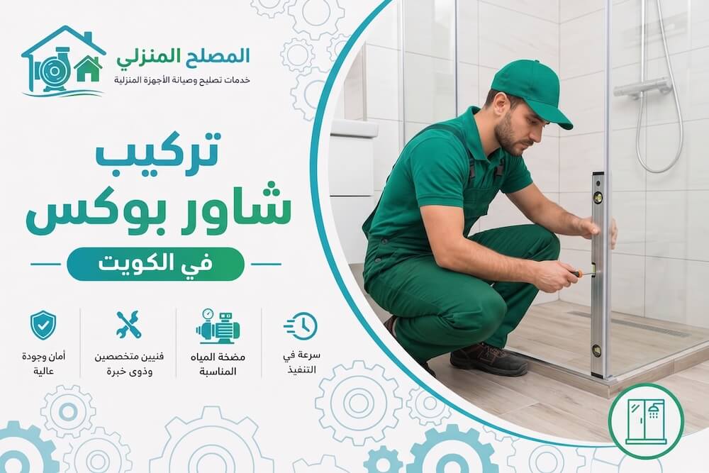فني تركيب شاور بوكس الكويت