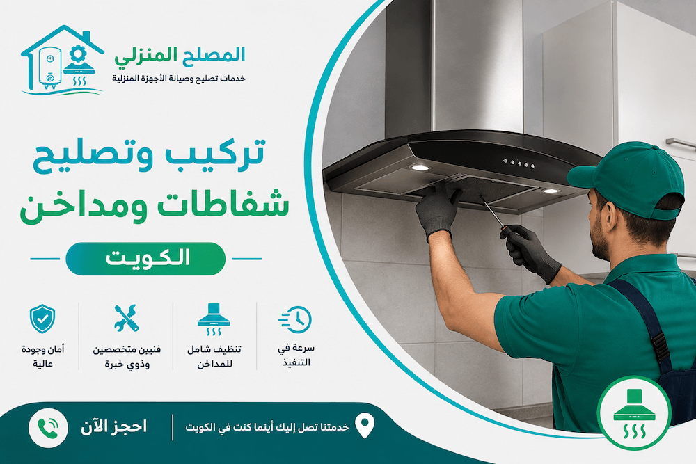 تركيب وتصليح شفاطات ومداخن الكويت