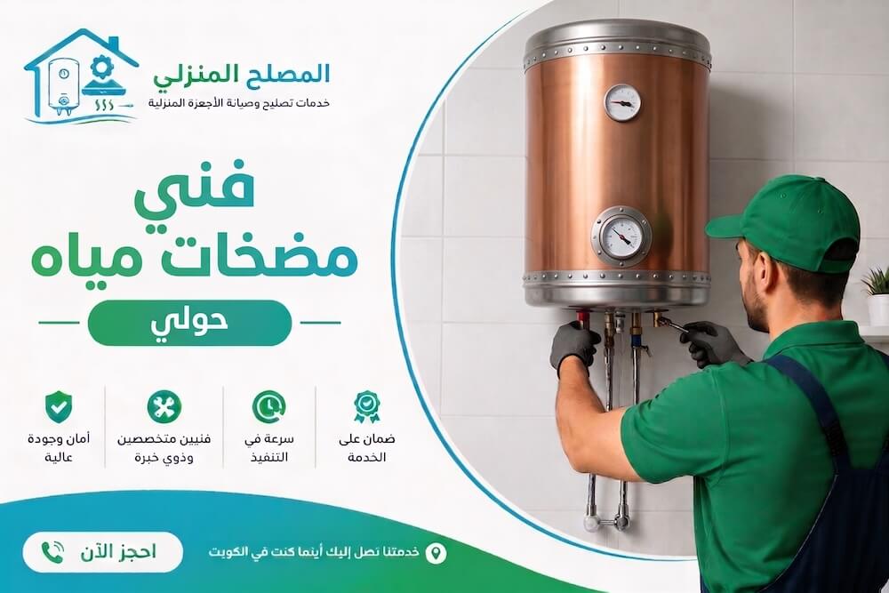 فني مضخات مياه حولي