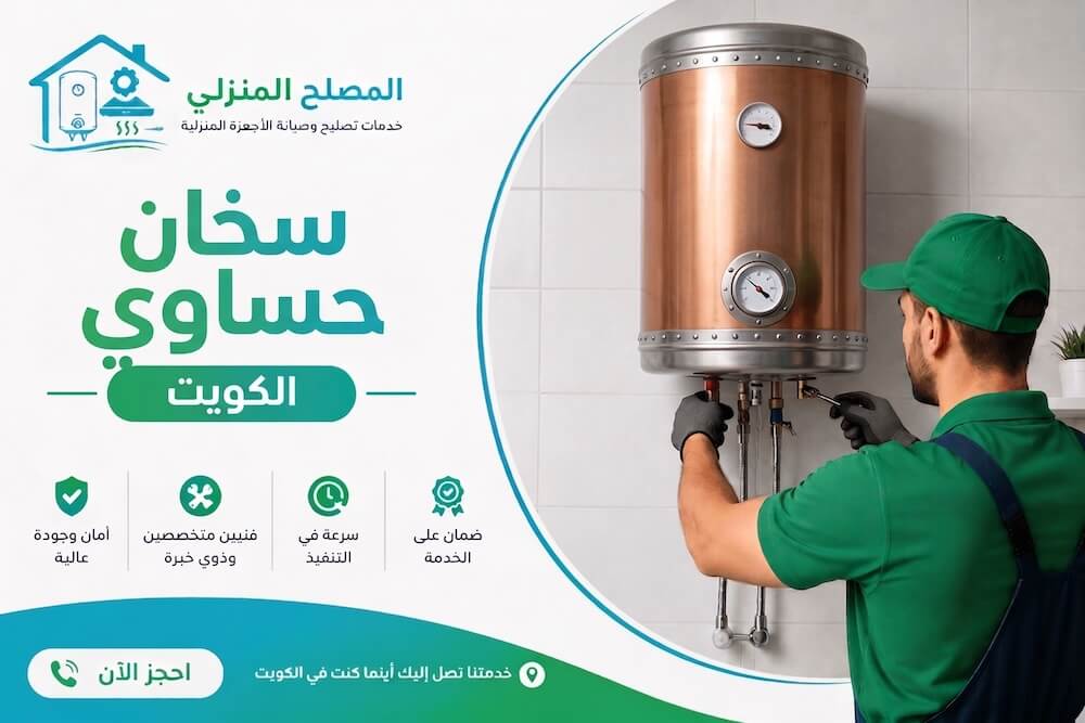تركيب سخان حساوي الكويت